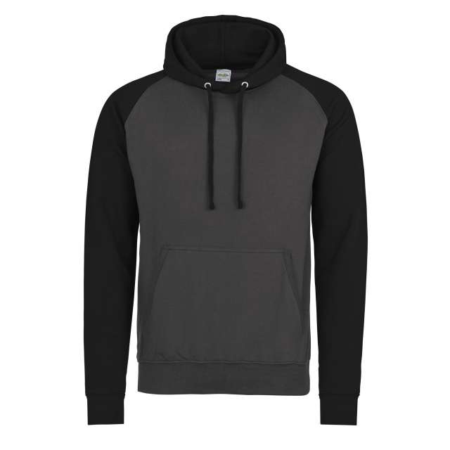 Just Hoods Baseball Hoodie bedrucken