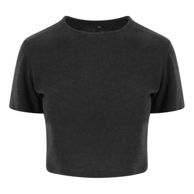 Just Ts Women's Tri-Blend Cropped T bedrucken