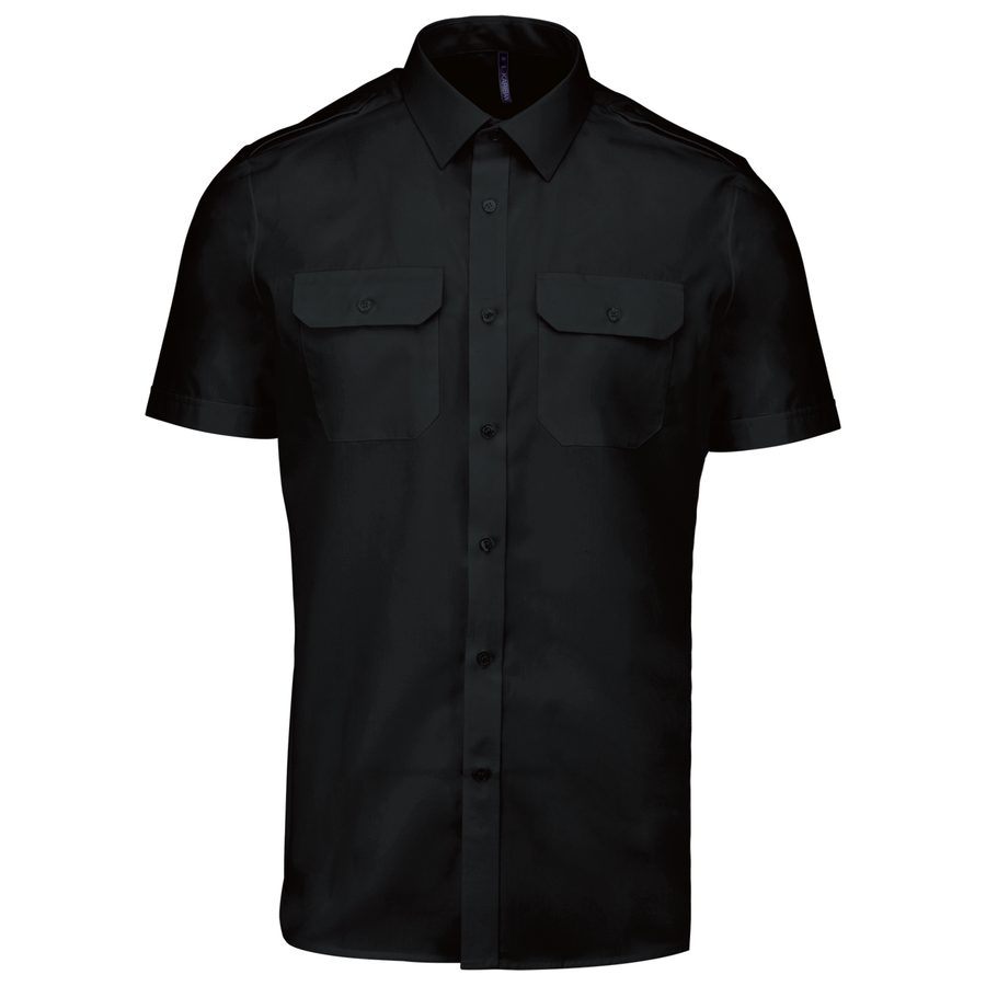Kariban Men's Short-Sleeved Pilot Shirt bedrucken