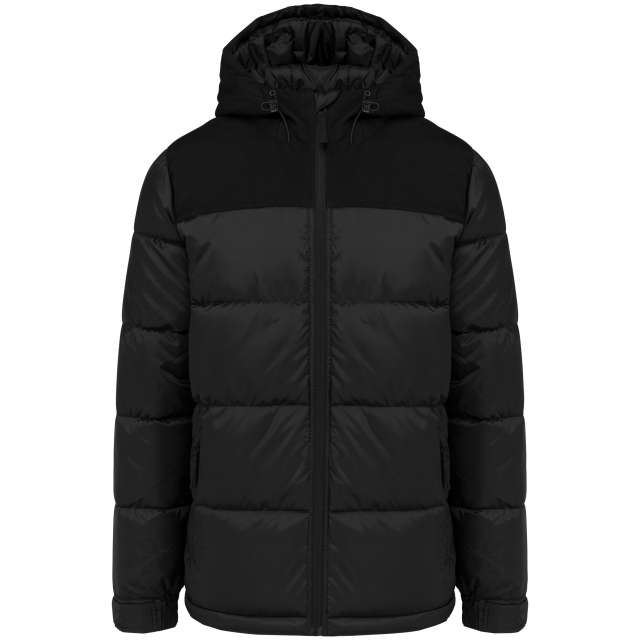 Kariban Unisex Bi-Tone Padded Jacket With Hood bedrucken