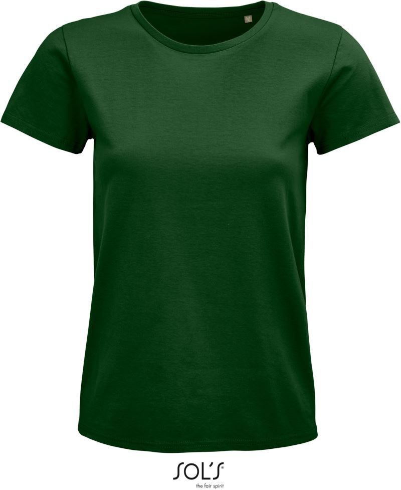 SOL'S Sol's Pioneer Women - Round-Neck Fitted Jersey T-Shirt bedrucken