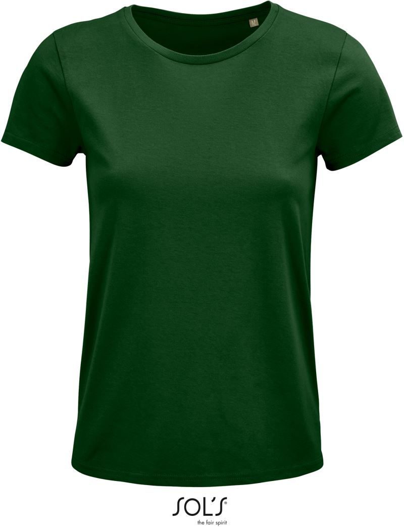 SOL'S Sol's Crusader Women - Round-Neck Fitted Jersey T-Shirt bedrucken