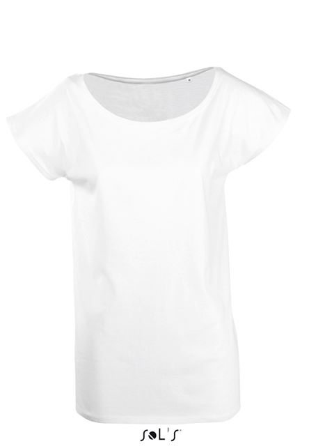 SOL'S Sol's Marylin - Women’s Short Sleeve Long Kimono T-Shirt bedrucken