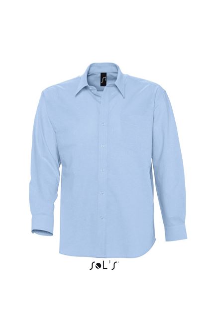 SOL'S Sol's Boston - Long Sleeve Oxford Men's Shirt bedrucken