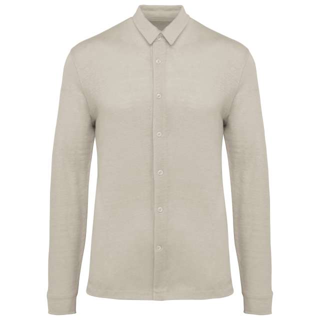 Spasso Men's Linen Shirt bedrucken