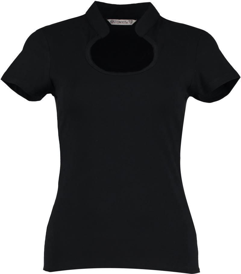 Kustom Kit Damen T-Shirt mit Tropfenausschnitt KK 755 bedrucken