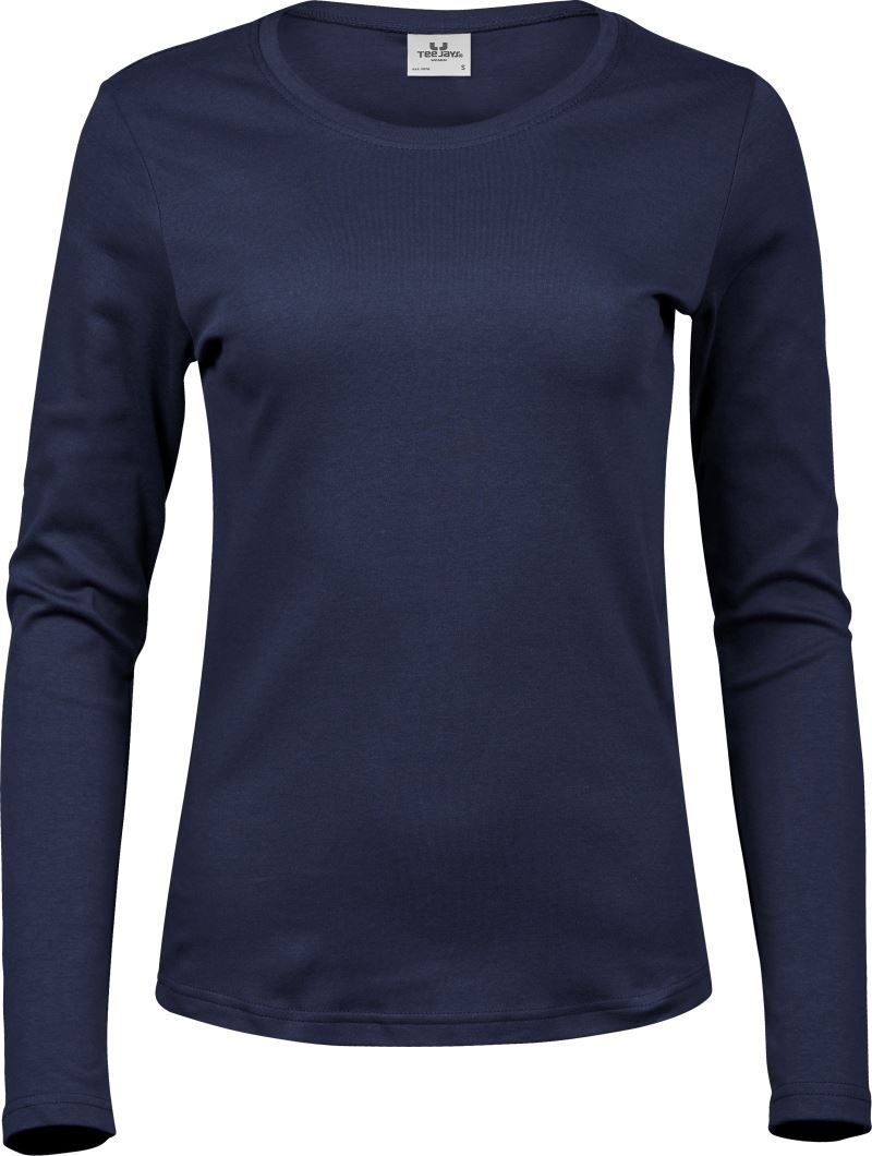 Tee Jays Damen Interlock T-Shirt langarm TJ 590 bedrucken