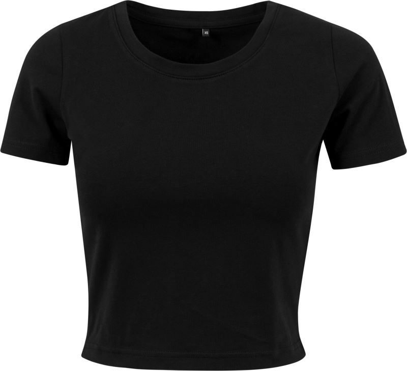 Build your Brand Schweres Damen Crop Top BY 042 bedrucken