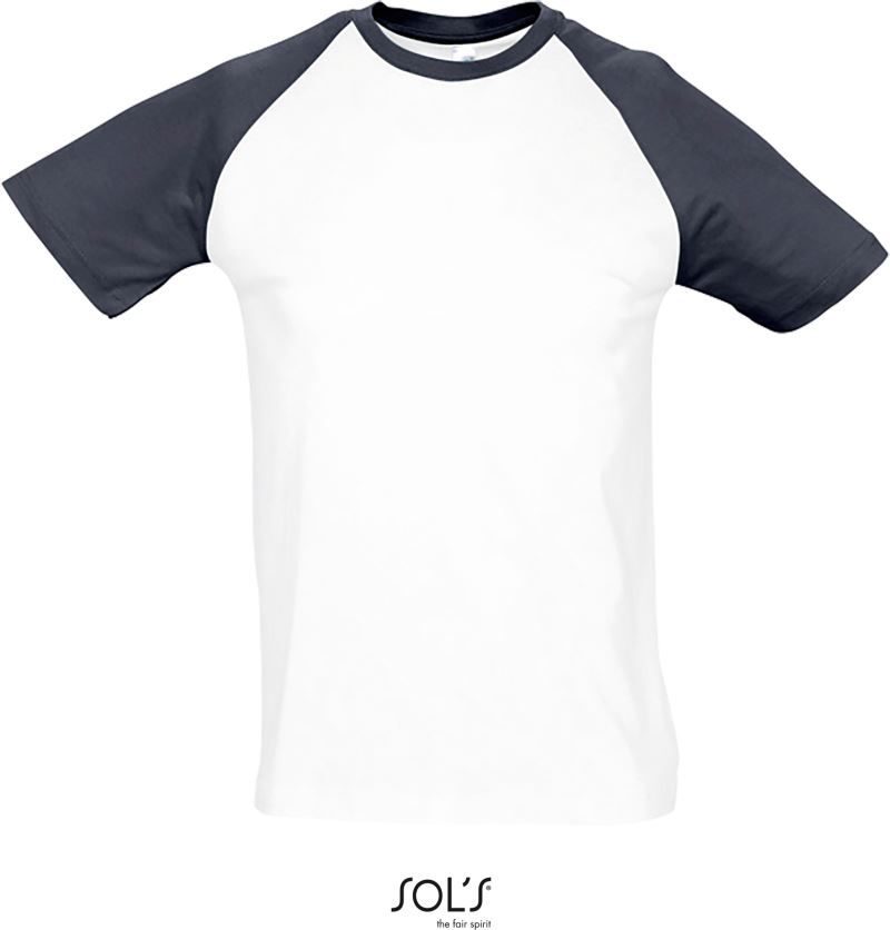 SOL'S Herren Raglan T-Shirt 2-farbig Funky bedrucken