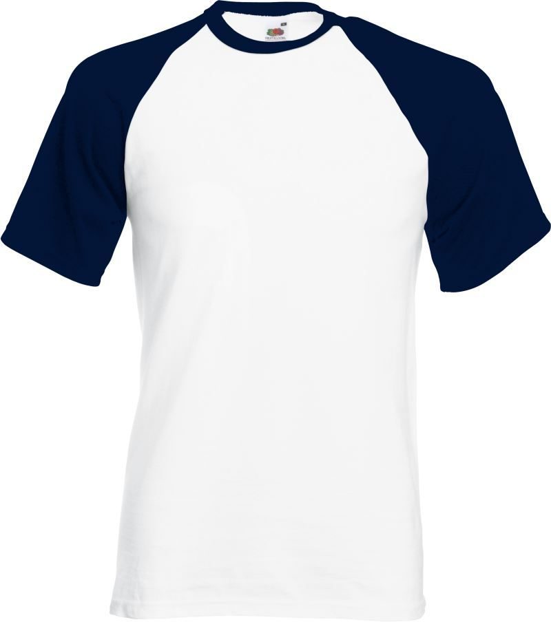Fruit of the Loom Raglan T-Shirt Baseball T bedrucken