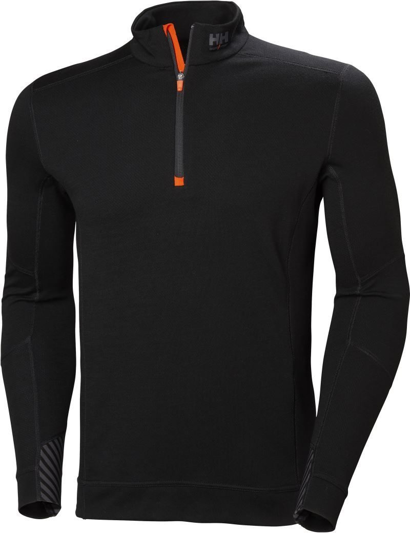 Helly Hansen Funktionsshirt 1/4 Zip langarm "LIFA Merino" Lifa 75107 bedrucken