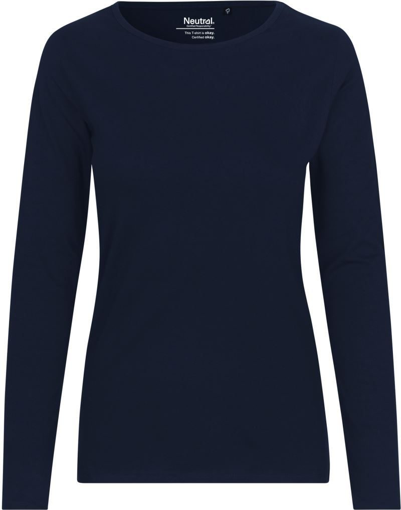 Neutral Damen T-Shirt langarm O 81050 bedrucken