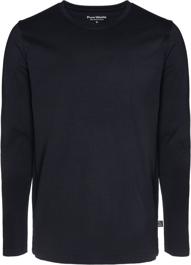 Pure Waste Schweres Herren T-Shirt langarm LSMB bedrucken