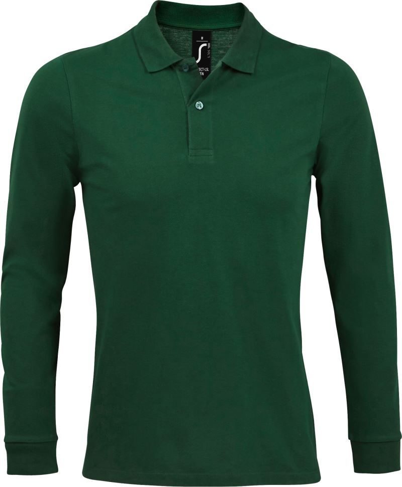 SOL'S Herren Piqué Polo langarm Perfect LSL Men bedrucken