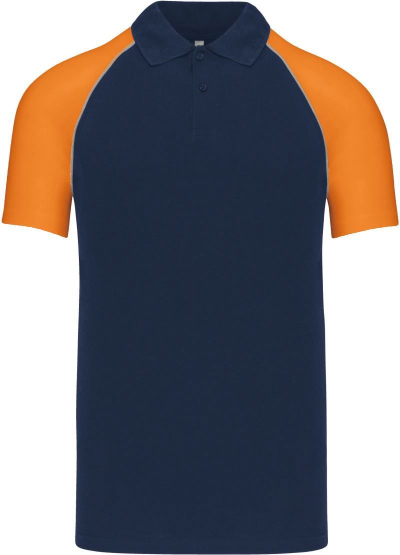 Kariban Baseball Piqué Polo K 226 bedrucken