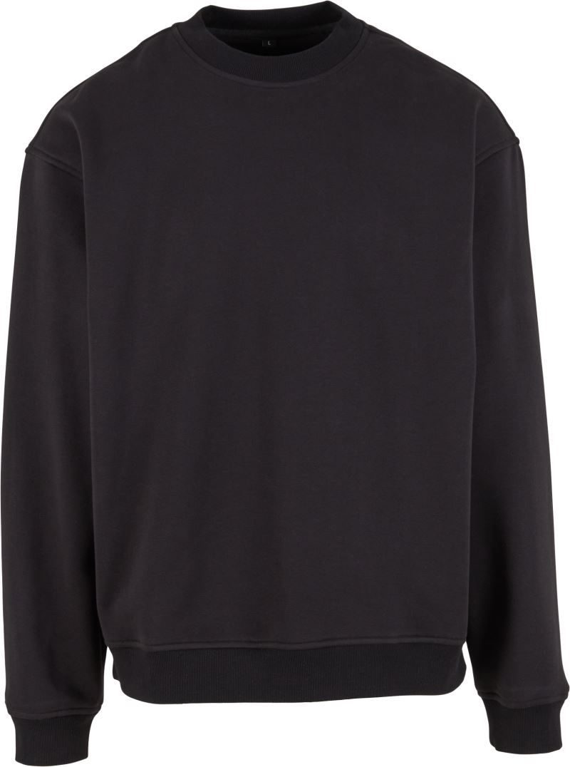 Build your Brand Schwerer Sweater "Loose Fit" BY 409 bedrucken