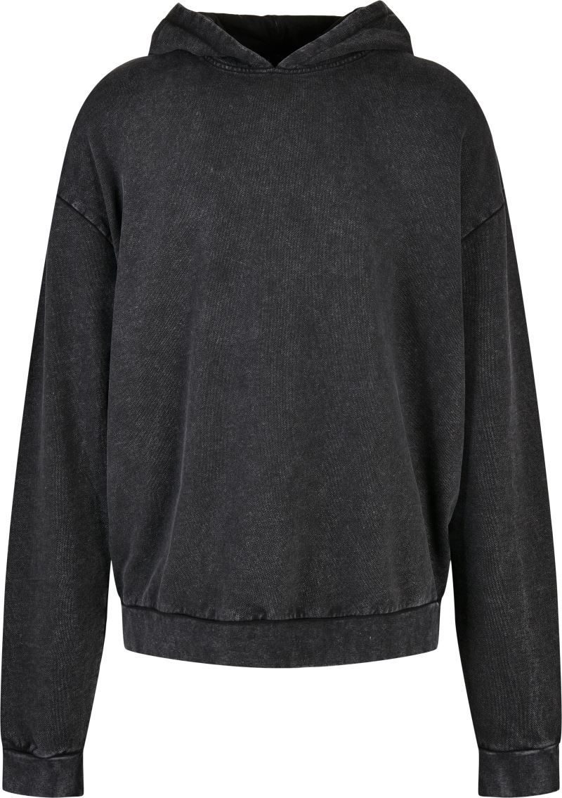 Build your Brand Herren Oversize Kapuzensweater "Acid Wash" BY 191 bedrucken