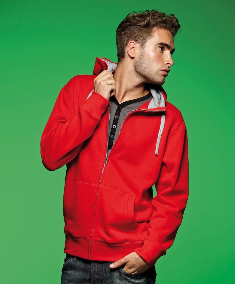 Daiber Herren Kapuzen Sweatjacke "Lifestyle" JN 963 bedrucken