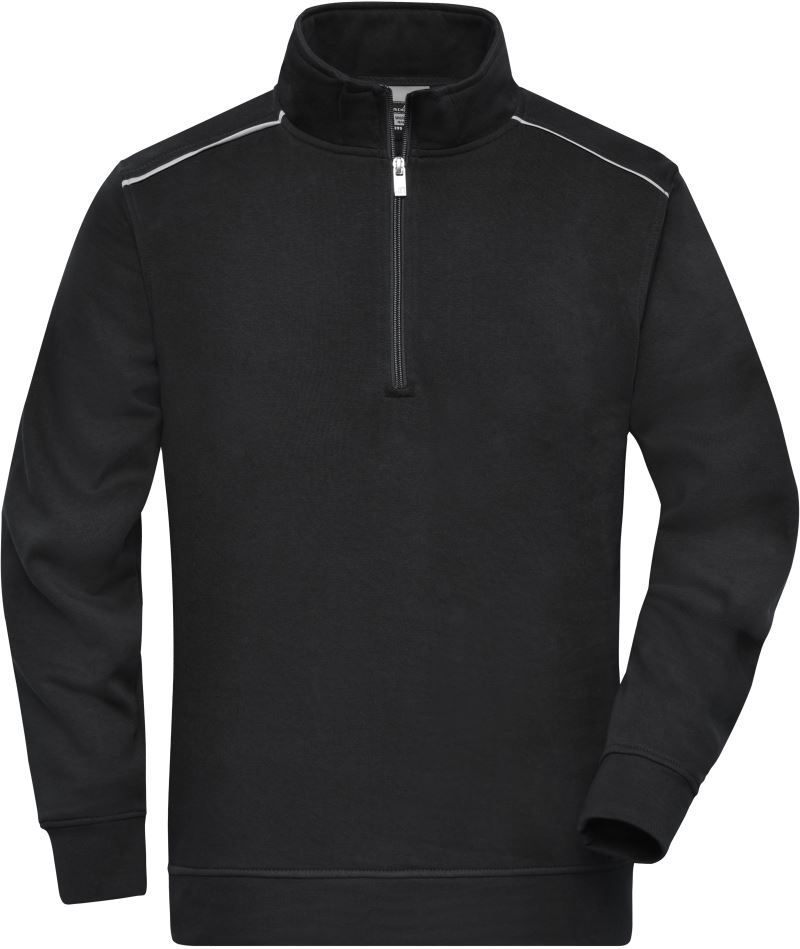 Daiber Workwear Sweater 1/4 Zip - Solid JN 895 bedrucken