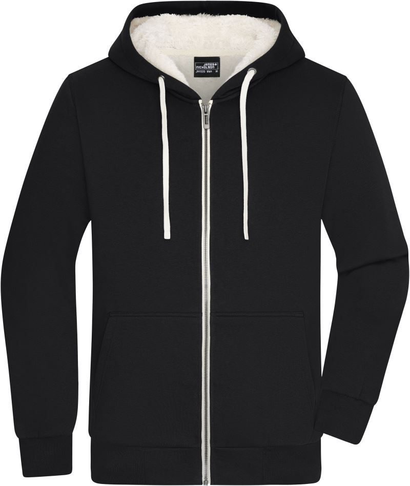 Daiber Herren Kapuzen Sweatjacke " Sherpa " JN 1320 bedrucken