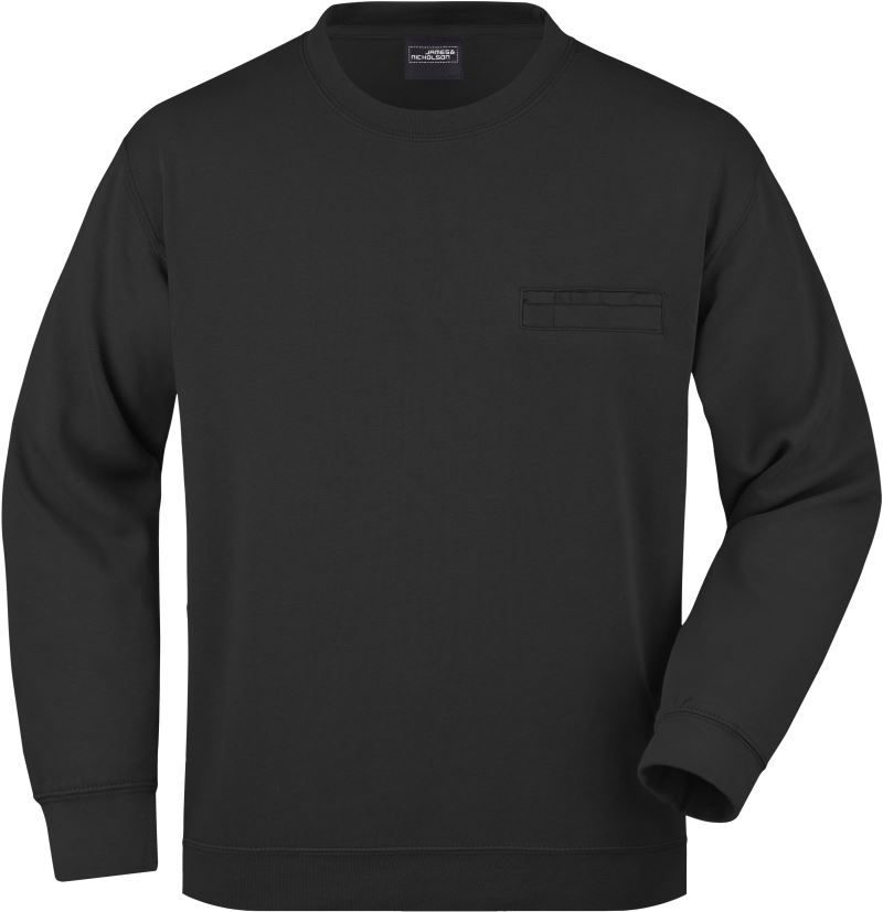 Daiber Sweater mit Brusttasche JN 924 bedrucken