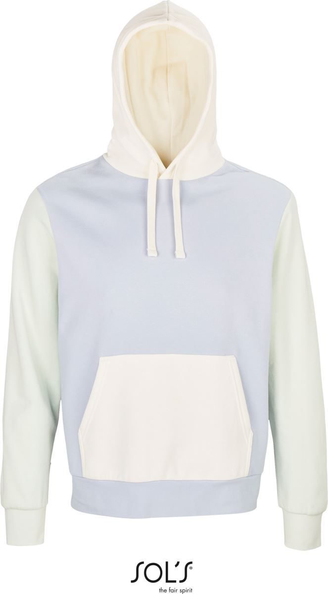 SOL'S Unisex Bio Kapuzen Sweater Collins bedrucken