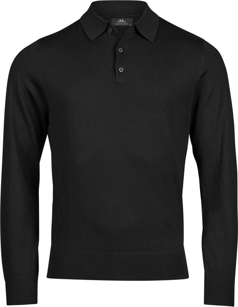 Tee Jays Polo Strickpullover TJ 6002 bedrucken