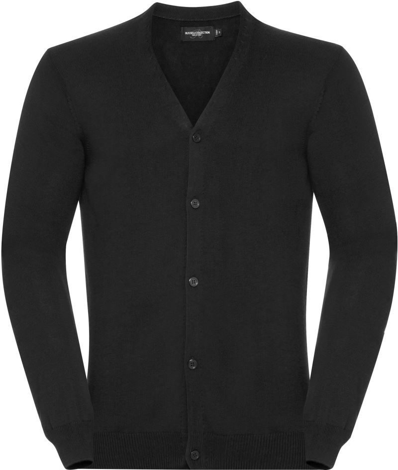Russell Athletic Herren V-Ausschnitt Strickjacke 715M bedrucken