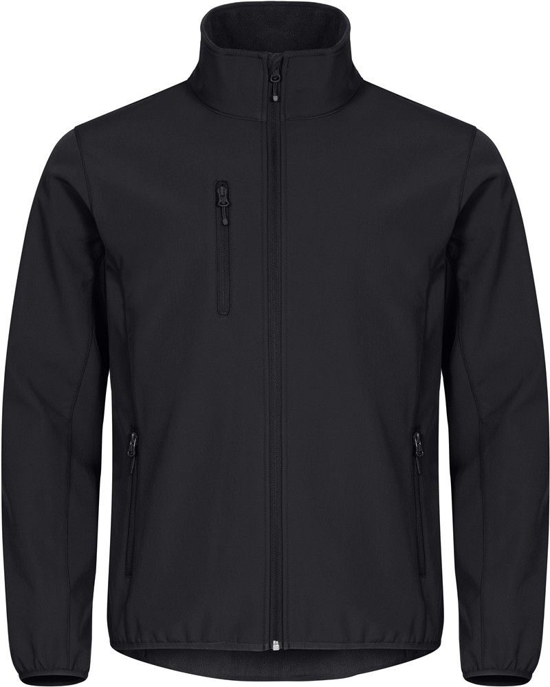 Clique Herren 3-Lagen Softshell Jacke Classic Softshell Jkt M bedrucken
