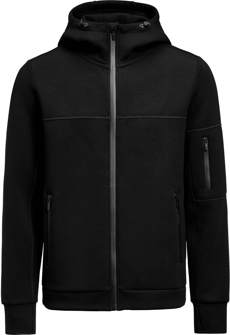 James Harvest Herren Kapuzen Stretch Fleece Jacke Montana Midlayer bedrucken