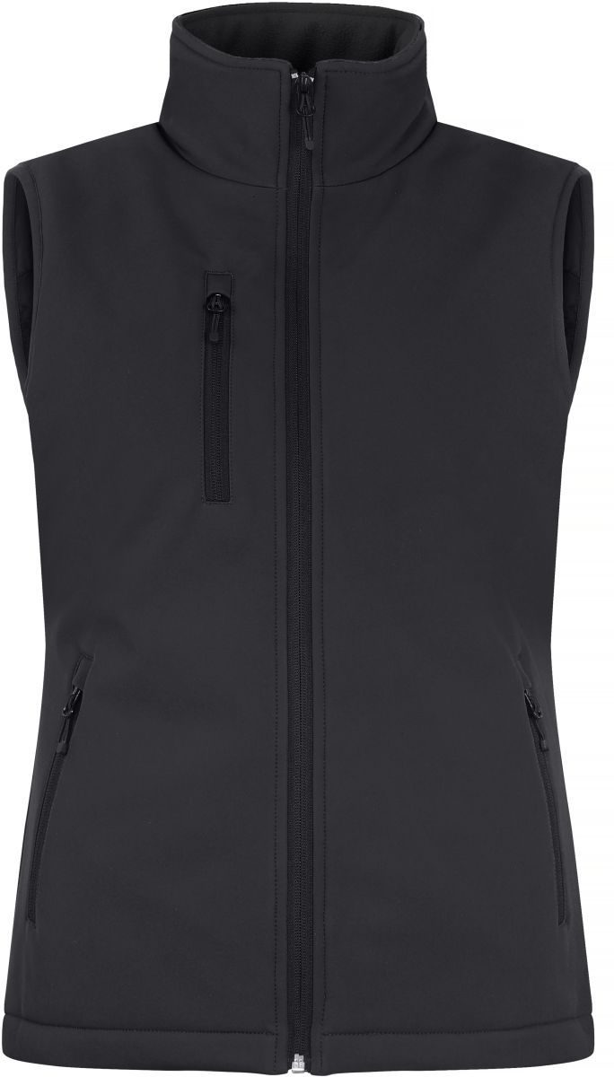 Clique Wattierte Damen Softshell Weste Padded Softshell Vest Women bedrucken