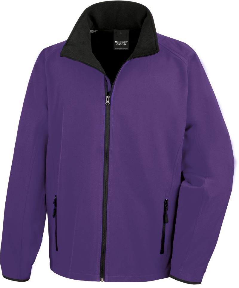 Result Herren 2-Lagen Softshell Jacke "Printable" R 231M bedrucken