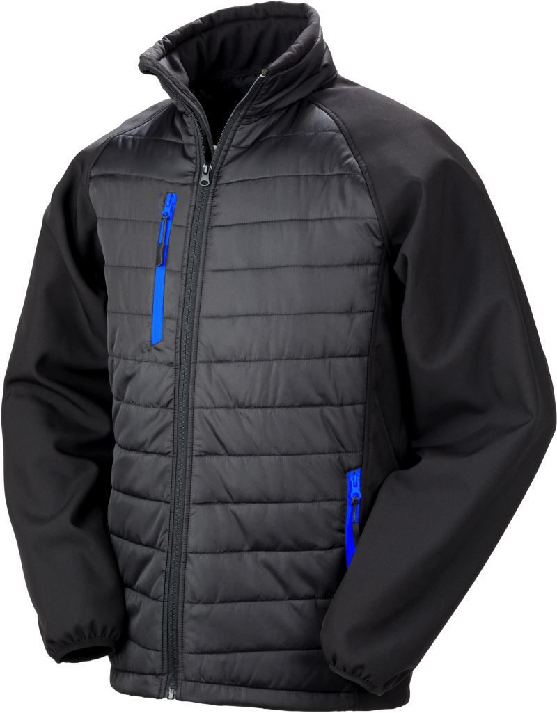 Result Hybrid Jacke "Compass" R 237X bedrucken