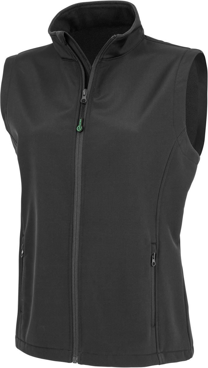 Result Damen 2-Lagen Softshell Gilet "Printable" R 902F bedrucken