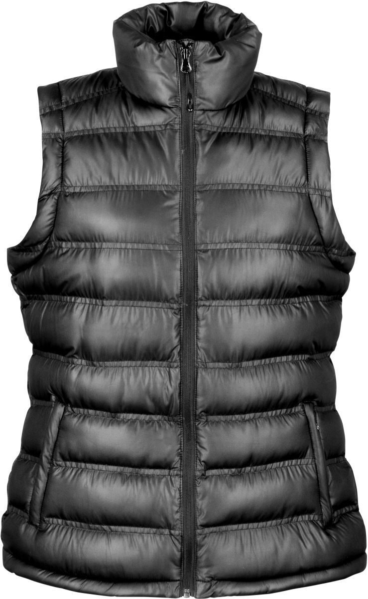 Result Gefütterter Damen Bodywarmer "Ice Bird" R 193F bedrucken