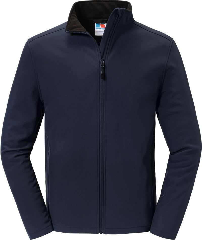Russell Athletic Herren 2-Lagen Softshell Jacke "Essential" 420M bedrucken
