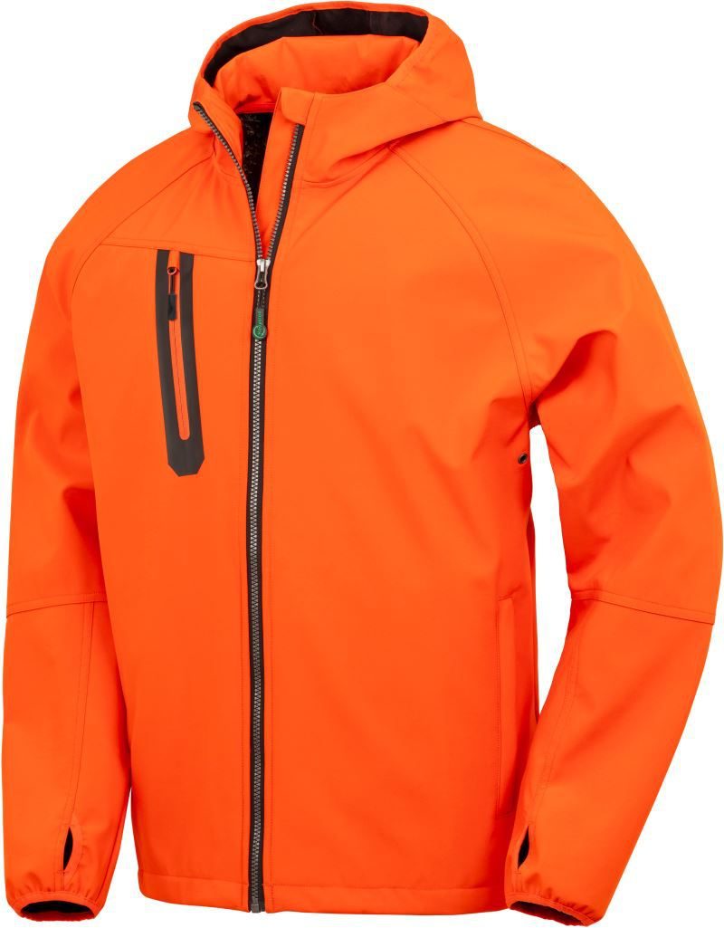 Result Unisex 3-Lagen Kapuzen Softshell Jacke R 909X bedrucken