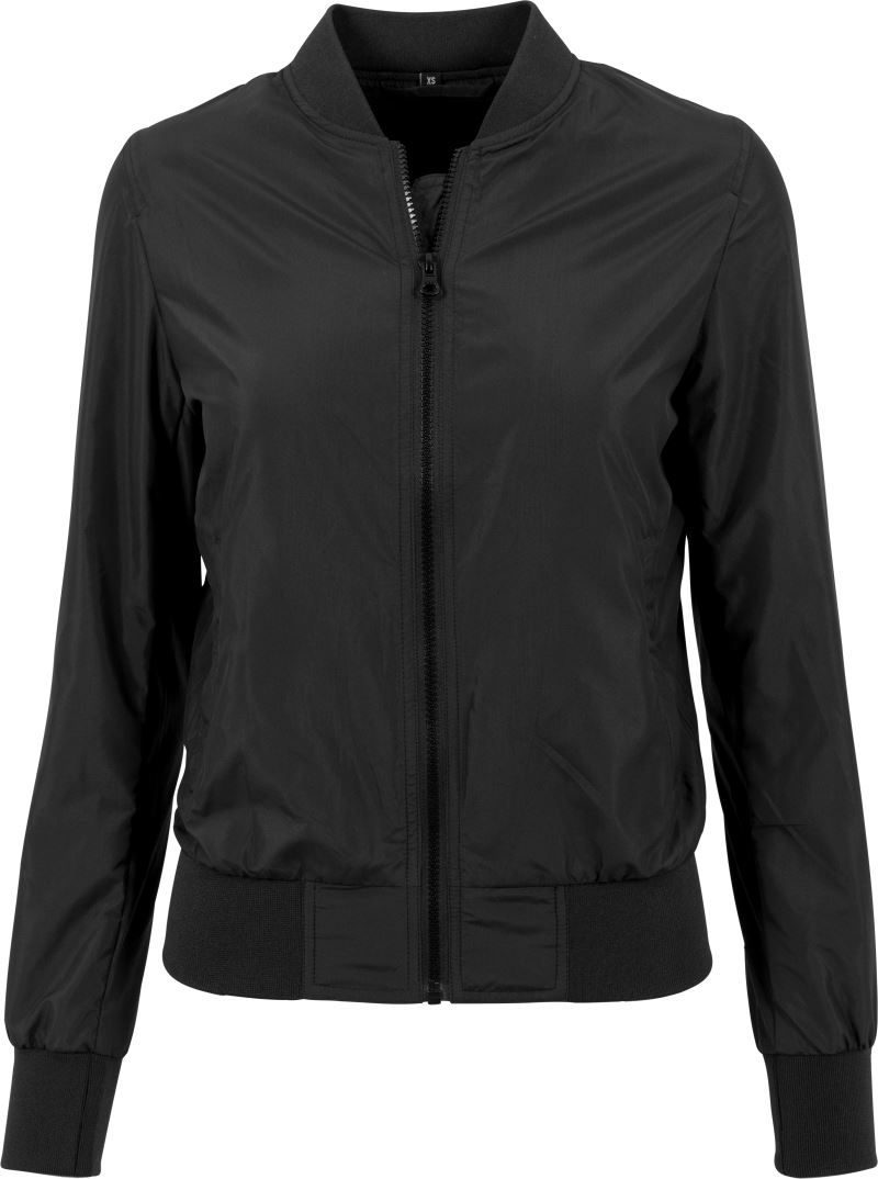 Build your Brand Damen Bomber Jacke BY 044 bedrucken