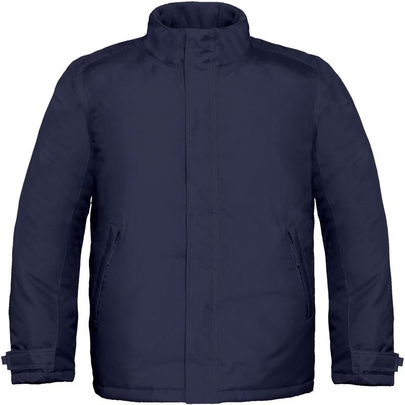 B&C Herren Winter Parka Real + /men bedrucken