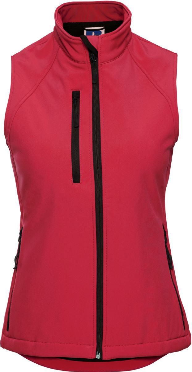 Russell Athletic Damen 3-Lagen Softshell Gilet 141F bedrucken