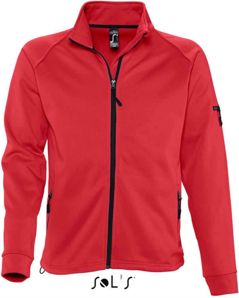 SOL'S Herren Raglan Fleece Jacke New Look Men bedrucken