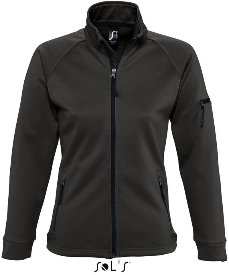 SOL'S Damen Raglan Fleece Jacke New Look Women bedrucken