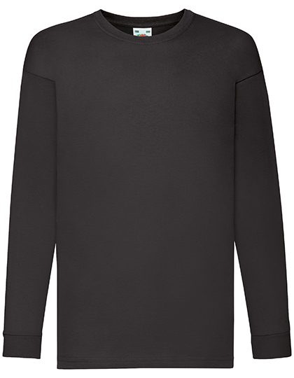 Fruit of the Loom Kids´ Valueweight Long Sleeve T 61-007-0 bedrucken