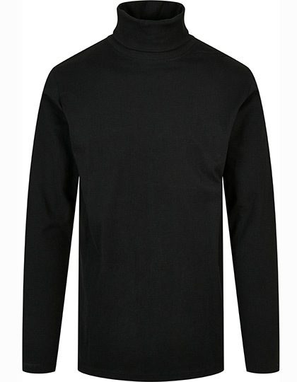 Build Your Brand Turtle Neck Longsleeve BY178 bedrucken
