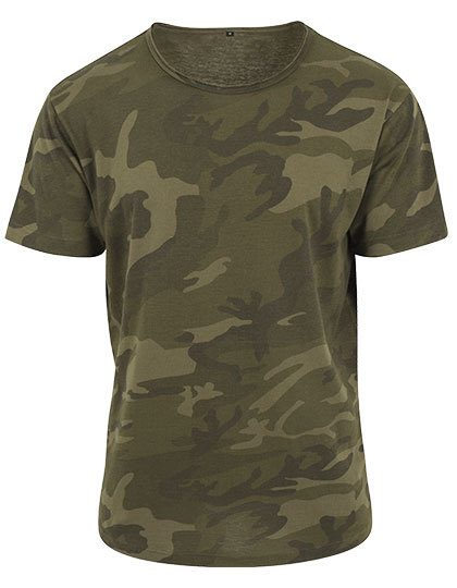 Build Your Brand Camo Tee BY079 bedrucken
