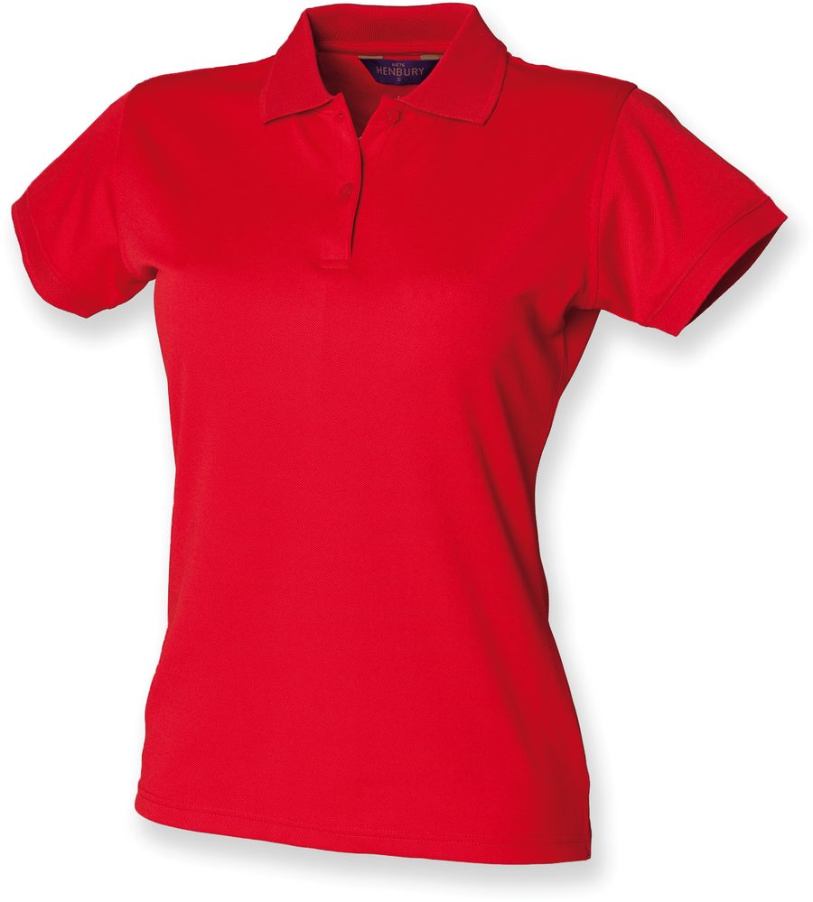 Henbury Ladies´ Coolplus® Wicking Polo Shirt H476 bedrucken