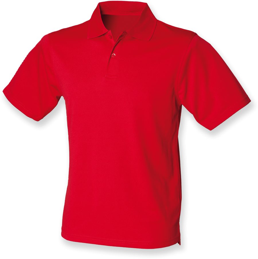 Henbury Men´s Coolplus® Wicking Polo Shirt H475 bedrucken