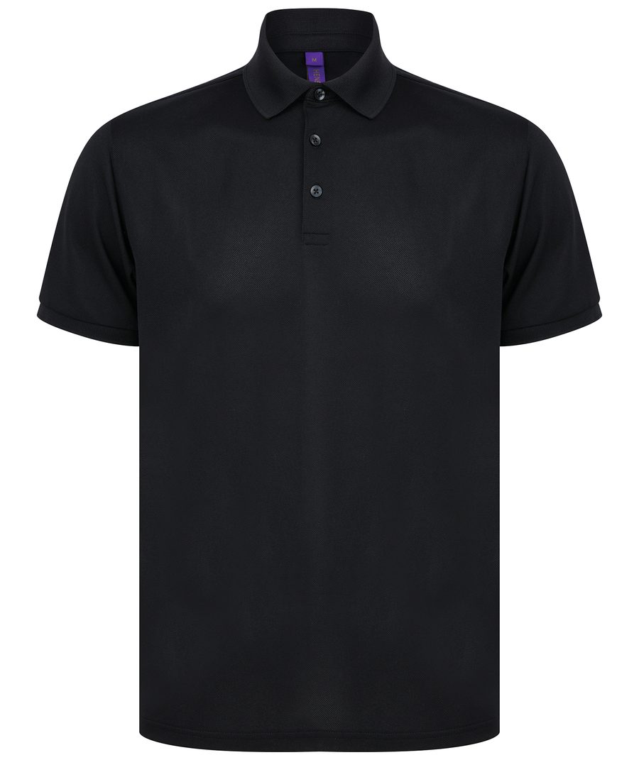 Henbury Recycled Polyester Polo Shirt H465 bedrucken