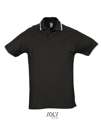 SOL´S Contrast-Polo Practice 11365 bedrucken