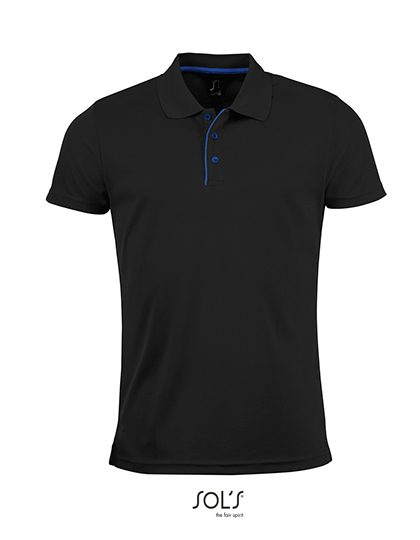 SOL´S Men´s Sports Polo Shirt Performer 01180 bedrucken